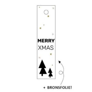 Cadeaukaartje Merry Xmas