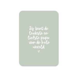Kaart Liefste papa