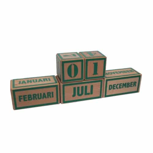 Kalender hout - Afbeelding 4