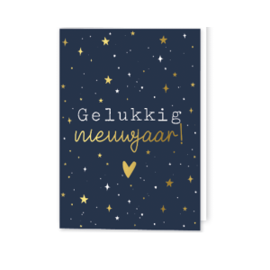Kerstkaart Gelukkig nieuwjaar!