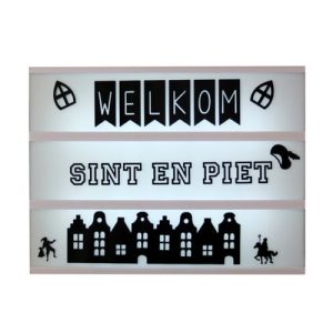Lightbox stroken Sinterklaas