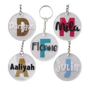 Sleutelhanger met naam – plexi