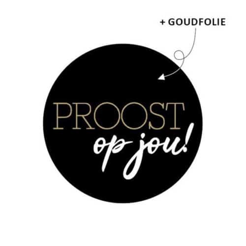 Sticker Proost op jou! - Afbeelding 2