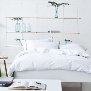 Designers Guild beddengoed Astor Graphite