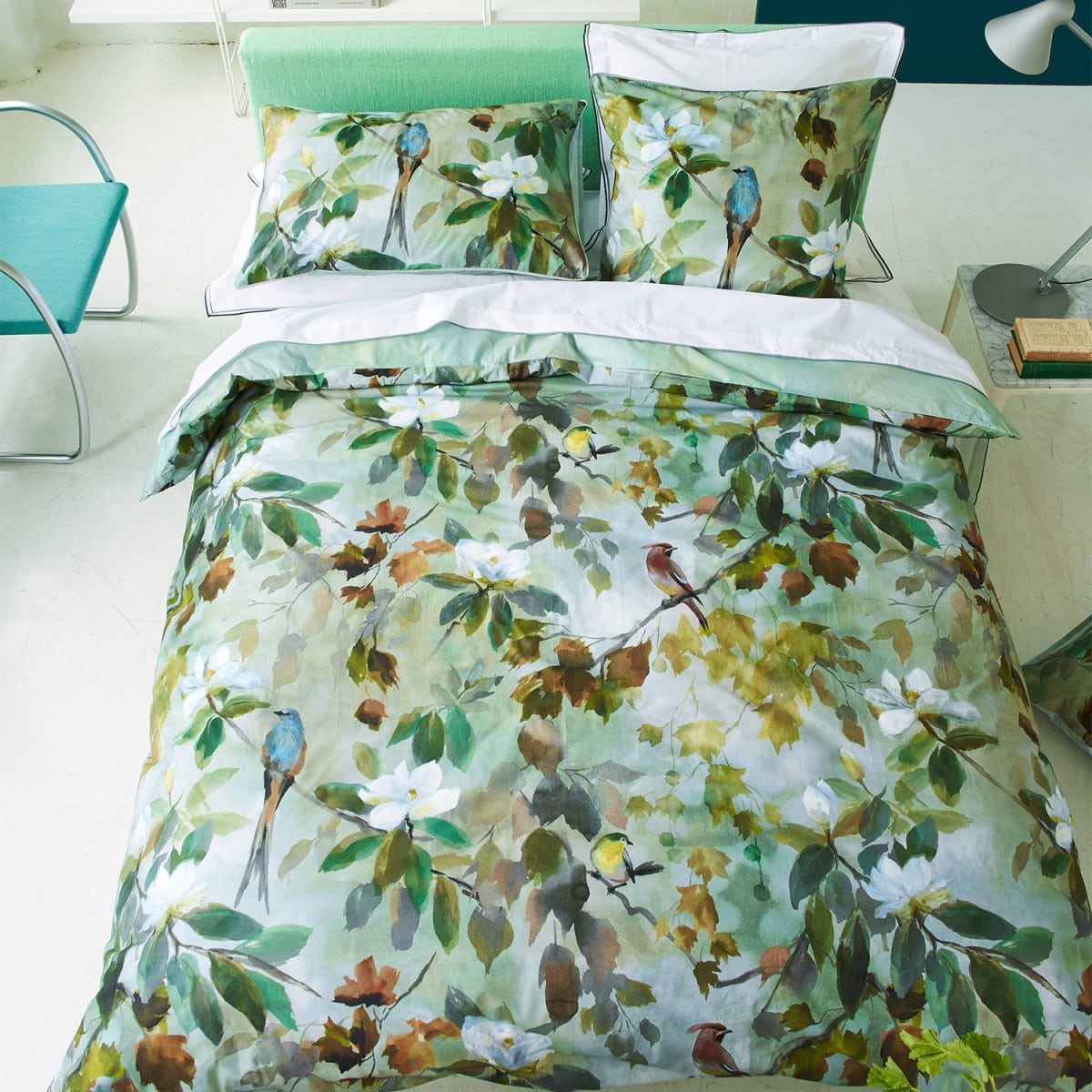 Designers Guild beddengoed Maple Tree Celadon