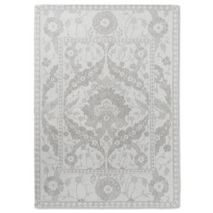 Laura Ashley vloerkleed Newborough Steel