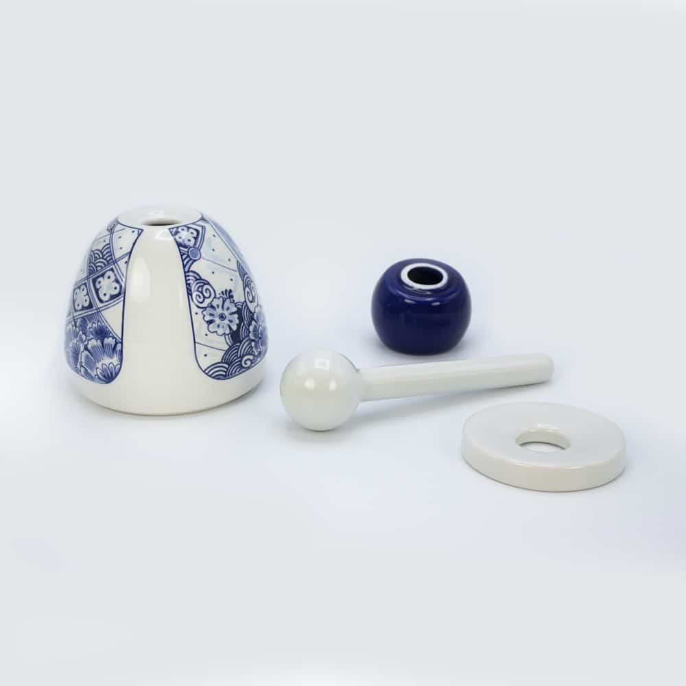 Royal Delft Proud Mary figuur 6 Mix Pattern Cobalt - Afbeelding 3