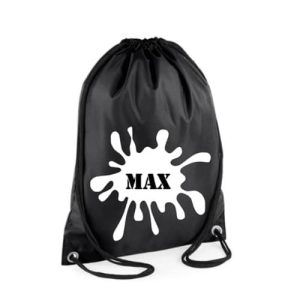 Gymtas met naam – splash