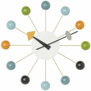 Vitra wandklok Ball Clock multicolour